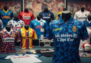 les annees 1980 l'age d'or du design des maillots de foot