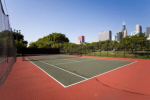 Aménagement terrain de tennis