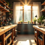 Créer chez soi : astuces pour un atelier de bricolage idéal