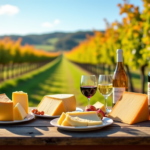 Escapade gourmande en France : Les routes des vins et du fromage à ne pas manquer