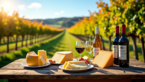 Escapade gourmande en France : Les routes des vins et du fromage à ne pas manquer