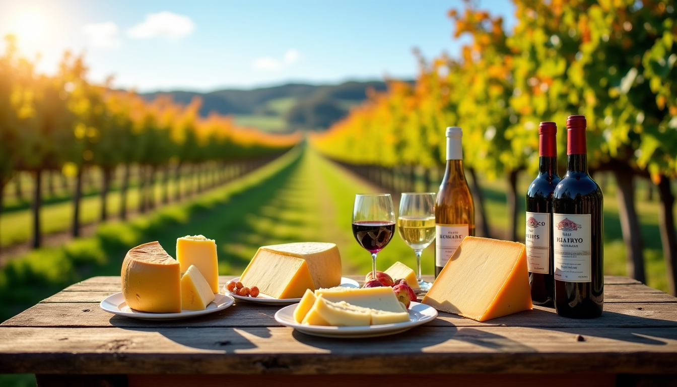 Escapade gourmande en France : Les routes des vins et du fromage à ne pas manquer