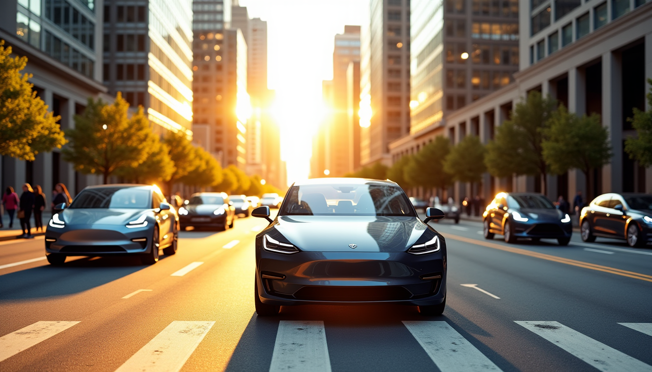 Futur des routes : électrique contre hybride en ville