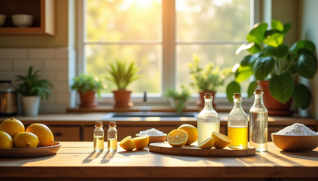 Les produits naturels les plus efficaces pour nettoyer la maison